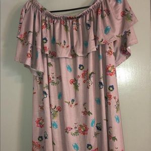 Off the shoulder cute and comfy dress